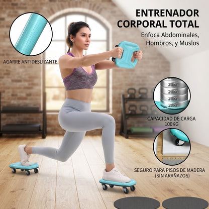Rueda Abdominal Prontavita™  – Abdominales, Brazos y Espalda en Un Solo Movimiento